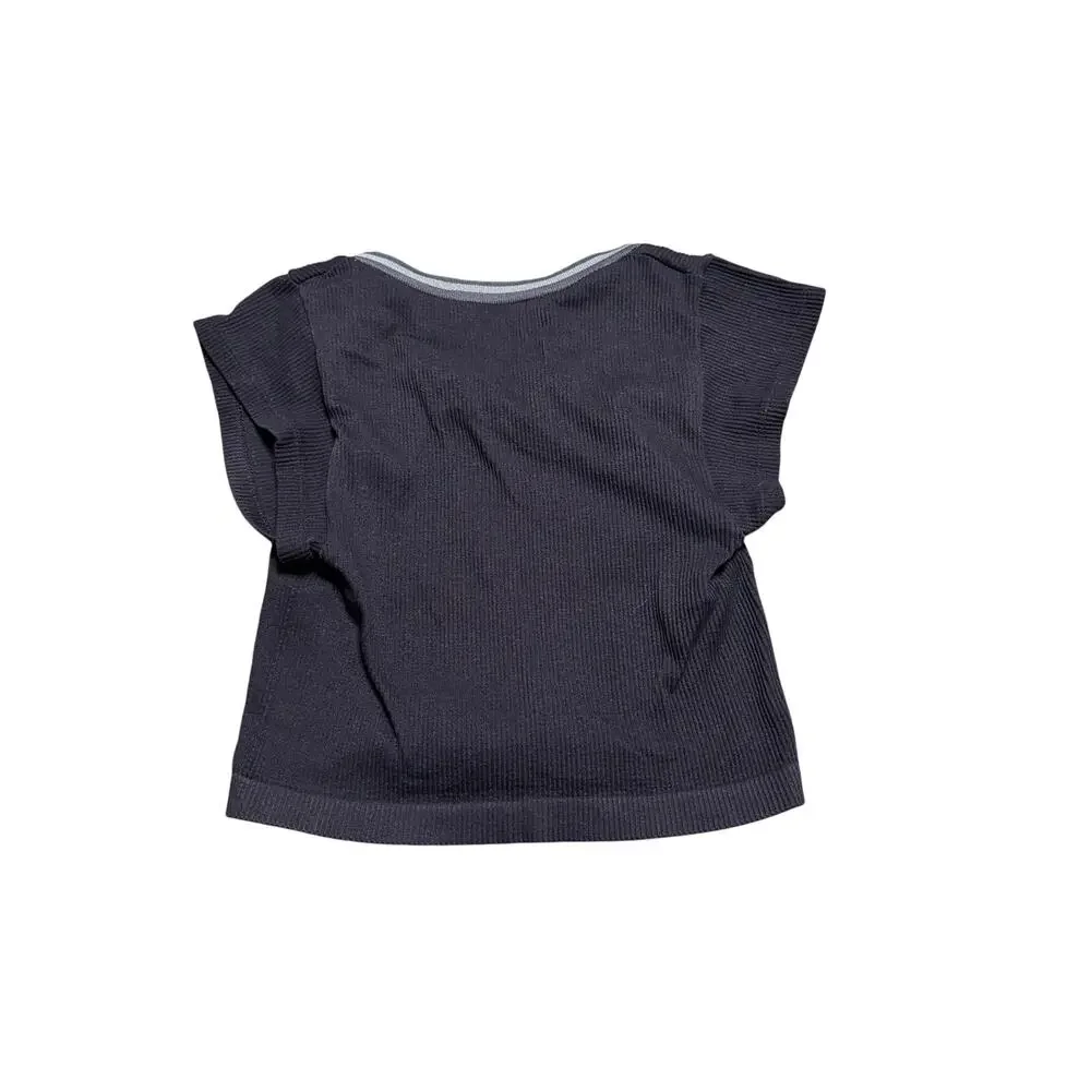 Urban Outfitters Crop Top Ribbed T-Shirt Size Medium Large Get one Free - Picture 8 of 8